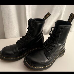 Black Doc Marten Boots